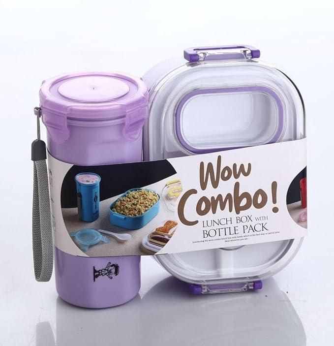 Lunchbox with Bottle Leak Proof & BPA Perfect Lunchbox