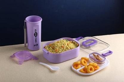 Lunchbox with Bottle Leak Proof & BPA Perfect Lunchbox