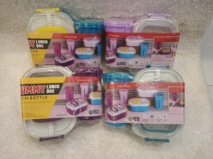 Lunchbox with Bottle Leak Proof & BPA Perfect Lunchbox